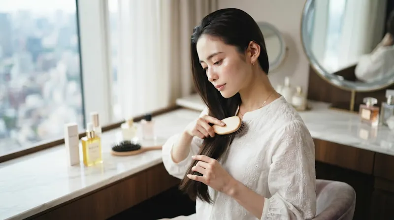 ヘアオイルはドライヤーの前後どちらに使う?